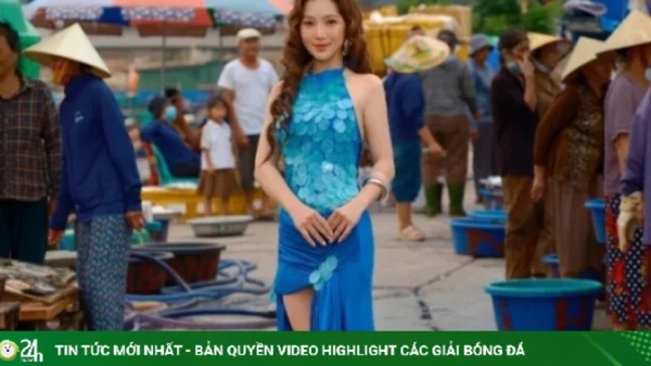Hương Tràm biến chợ cá Cửa Lò thành sàn diễn, mang tinh thần bóng đá Sông Lam Nghệ An vào MV gái NGHỆ kenhtingame com thumb huong tram bien cho ca cua lo thanh san dien mang tinh than bong da song lam nghe an vao mv gai nghe 71861782997540559 940w