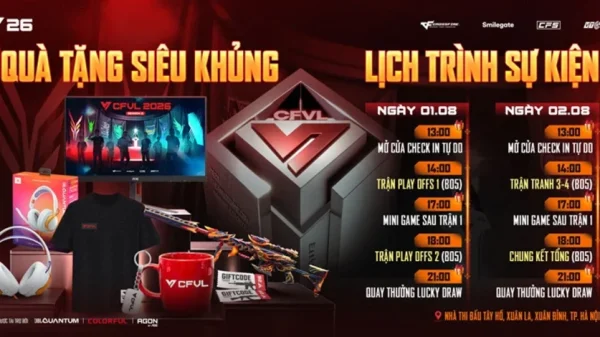 Playoffs CFVL 2026 Mùa 2: Top 6 Chính Thức Lộ Diện, Cuộc Chiến Cuối Cùng Bắt Đầu Tại Nhà Thi Đấu Tây Hồ kenhtingame com thumb playoffs cfvl 2026 mua 2 top 6 chinh thuc lo dien cuoc chien cuoi cung bat dau tai nha thi dau tay ho 3d501784982734712 940w