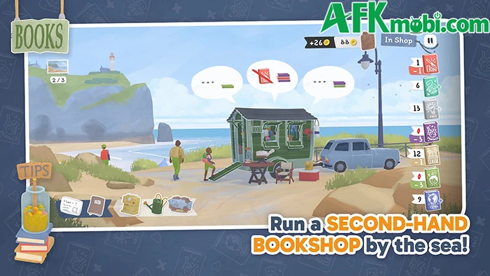 Tiny Bookshop Mobile game mô phỏng quản lý theo cốt truyện Tiny Bookshop Mobile game mô phỏng quản lý theo cốt truyện