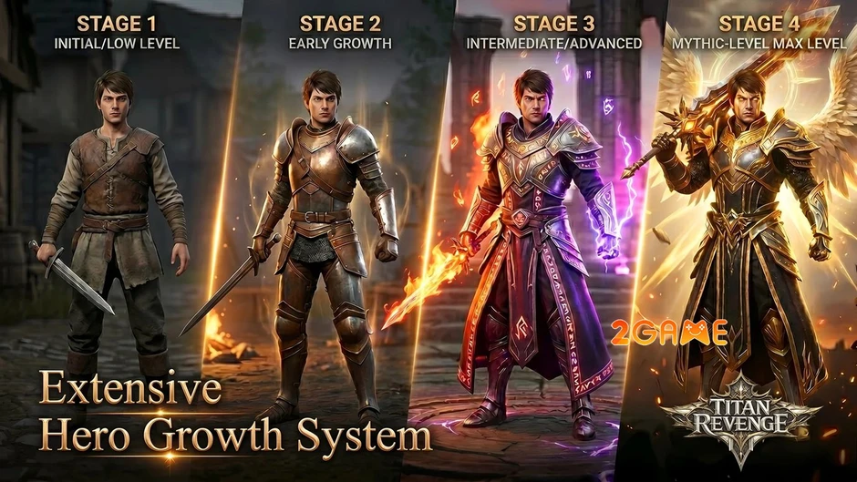 Titan Revenge - Game MMORPG thần thoại Hy Lạp mở ra kỷ nguyên chặt chém rực lửa