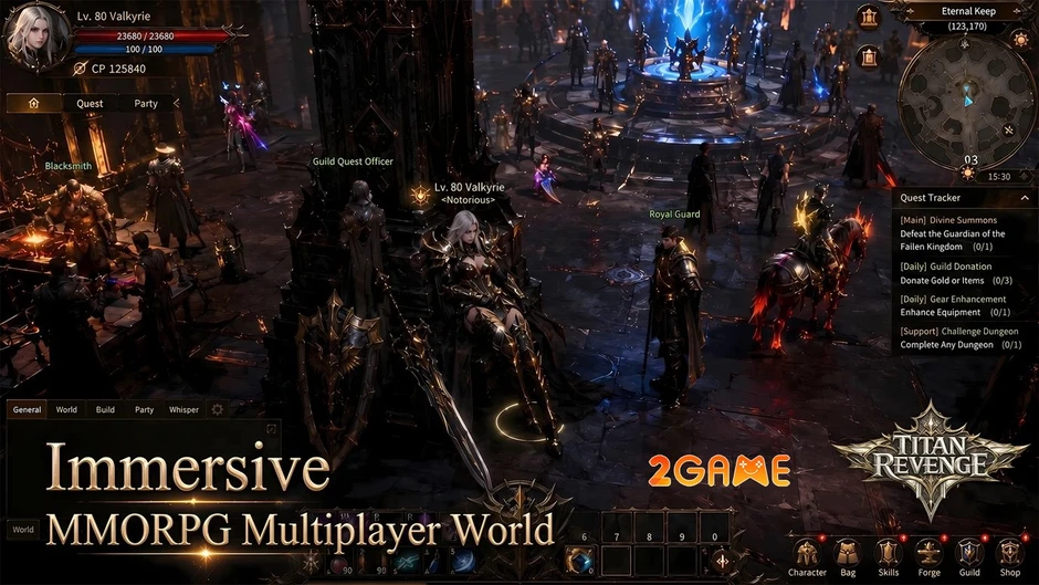 Titan Revenge - Game MMORPG thần thoại Hy Lạp mở ra kỷ nguyên chặt chém rực lửa