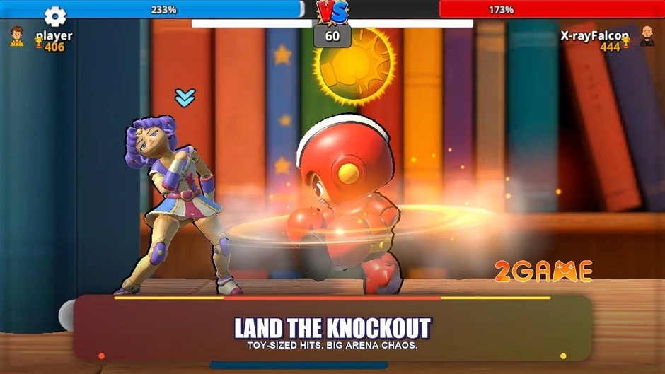 Toy Brawlers: Arena Fight - Đồ chơi nổi loạn trong đấu trường sinh tử 60 giây Toy Brawlers: Arena Fight - Đồ chơi nổi loạn trong đấu trường sinh tử 60 giây