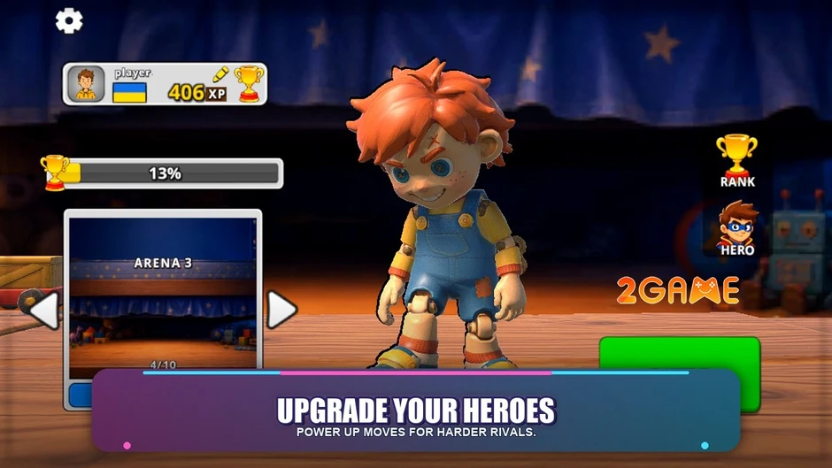 Toy Brawlers: Arena Fight - Đồ chơi nổi loạn trong đấu trường sinh tử 60 giây Toy Brawlers: Arena Fight - Đồ chơi nổi loạn trong đấu trường sinh tử 60 giây