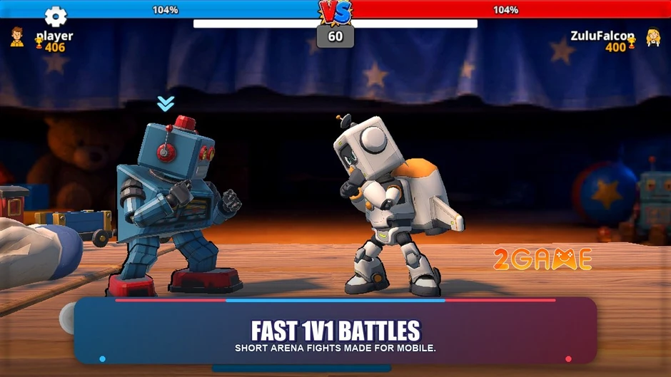 Toy Brawlers: Arena Fight - Đồ chơi nổi loạn trong đấu trường sinh tử 60 giây Toy Brawlers: Arena Fight - Đồ chơi nổi loạn trong đấu trường sinh tử 60 giây