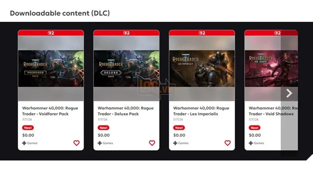 Trải Nghiệm Warhammer 40K Rogue Trader Trên Switch 2, Nhận Về Gần 100 USD DLC