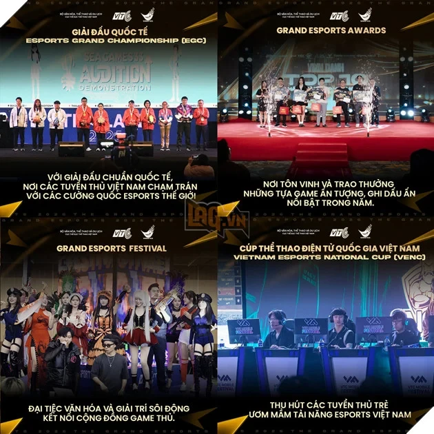 Từ CF, Audition Đến Epic Seven: The Grand Esports 2026 Quy Tụ Loạt Game Đình Đám Từ CF, Audition Đến Epic Seven: The Grand Esports 2026 Quy Tụ Loạt Game Đình Đám