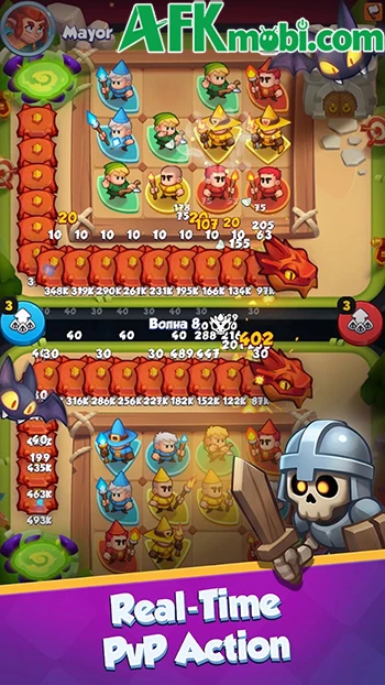 Turbo Rush PvP Tower Defense game chiến thuật so tài phòng thủ