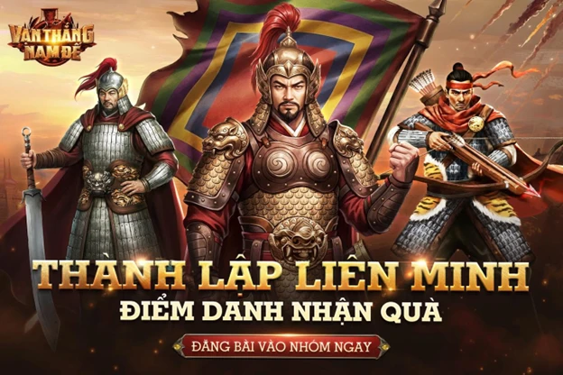 Vạn Thắng Nam Đế chính thức khai mở "vũ trụ SLG sử Việt" 10 giờ 10/07 Vạn Thắng Nam Đế chính thức khai mở "vũ trụ SLG sử Việt" 10 giờ 10/07