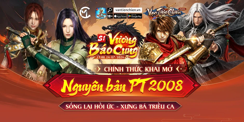 Vạn Tiên Chiến Mobile CMPlay – Hành Trình Tái Hiện Huyền Thoại MMORPG Trên Mobile