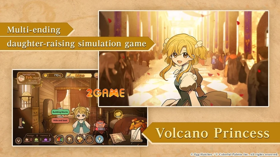 Volcano Princess - "Gà Trống Nuôi Con" giữ vương quốc ma thuật Volcano Princess - "Gà Trống Nuôi Con" giữ vương quốc ma thuật