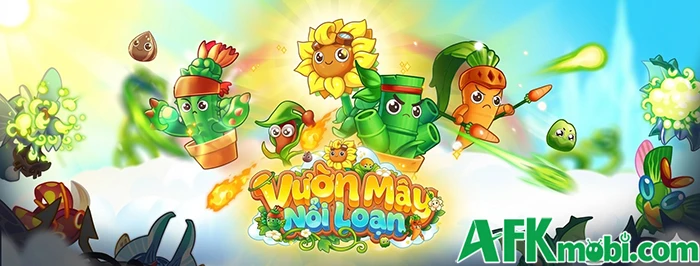 Vườn Mây Nổi Loạn game nông trại kết hợp trồng trọt với chiến đấu