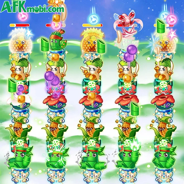 Vườn Mây Nổi Loạn game nông trại kết hợp trồng trọt với chiến đấu