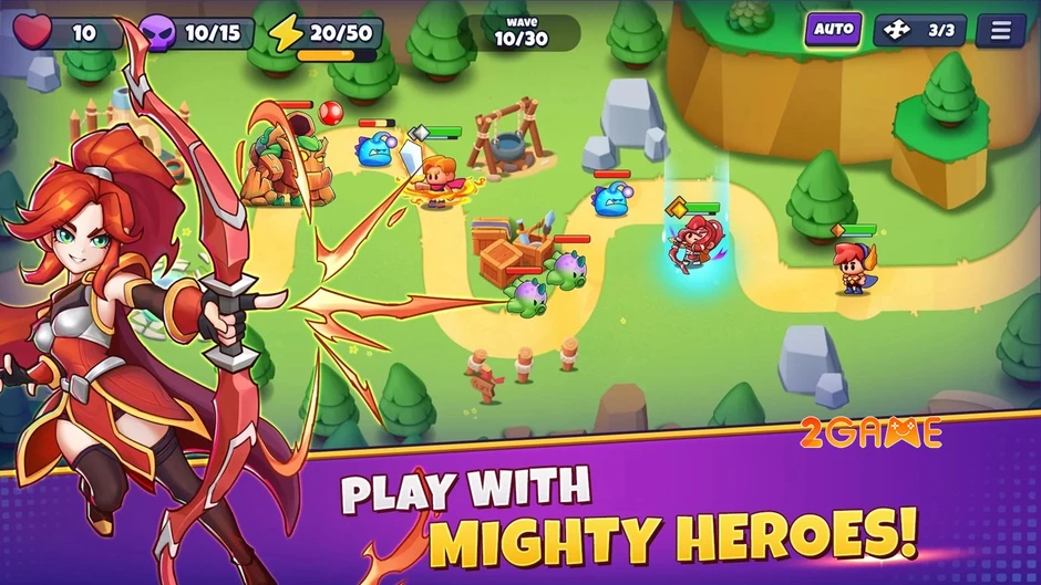 War of Realms - Làn gió mới của dòng game phòng thủ tháp nhập vai