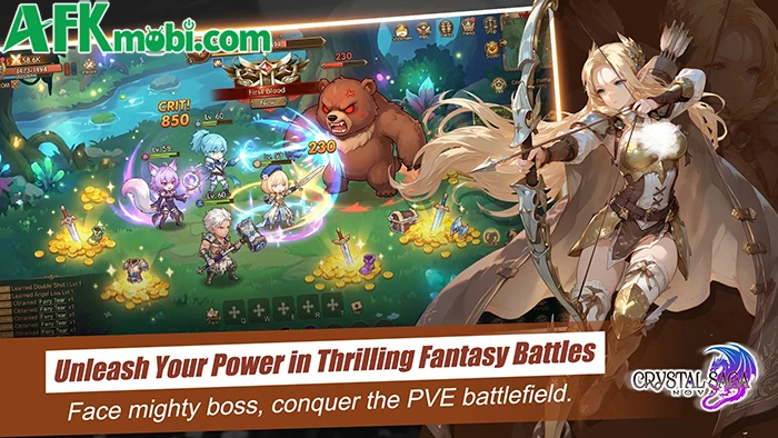 Webgame Crystal Saga có phiên bản di dộng nâng cấp tên Crystal Saga Nova