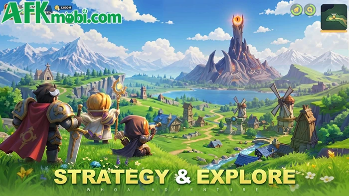 Whoa Adventure game nhập vai phiêu lưu với lối chơi đơn giản