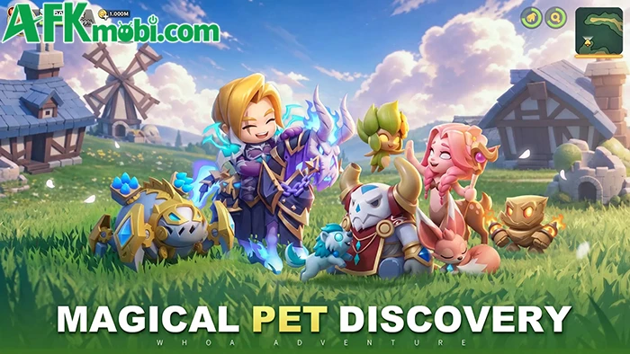 Whoa Adventure game nhập vai phiêu lưu với lối chơi đơn giản