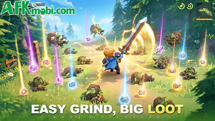 Whoa Adventure game nhập vai phiêu lưu với lối chơi đơn giản
