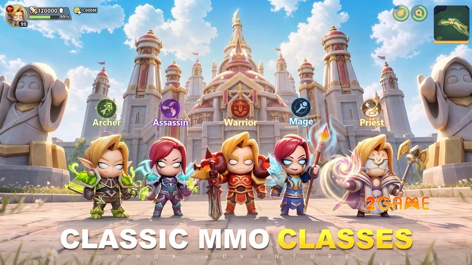 Whoa Adventure mang đến lối chơi nhập vai chiến thuật 3D chibi siêu cuốn