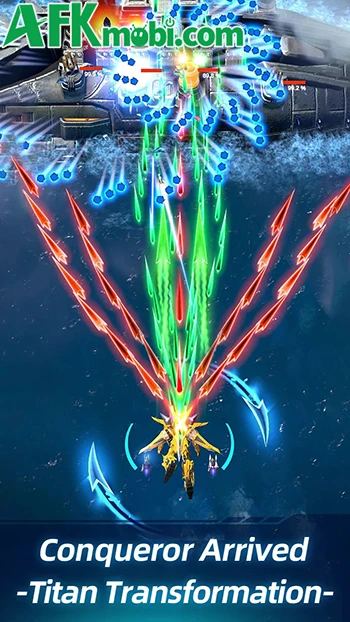 Wing Fighter game hành động bắn ruồi với đồ họa 3D hiện đại