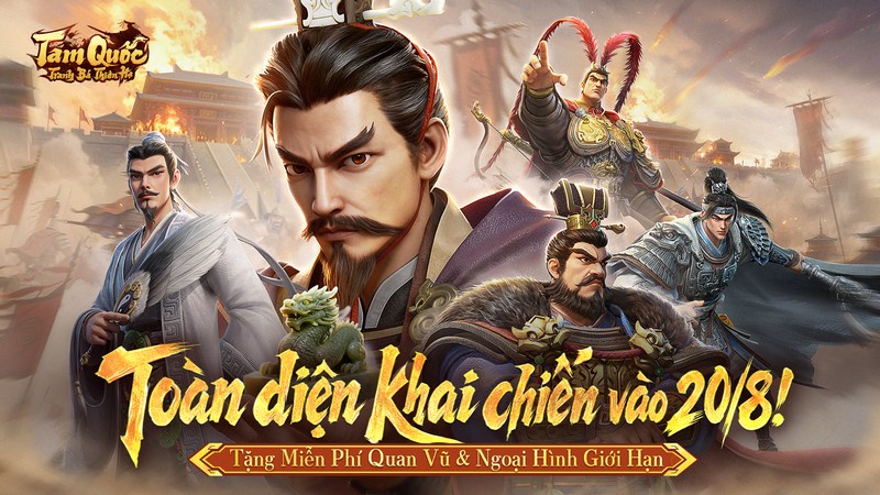 Game Tam Quốc: Tranh Bá Thiên Hạ ra mắt Việt Nam - giải Tranh Bá Liên Minh S1 khởi tranh Game Tam Quốc: Tranh Bá Thiên Hạ ra mắt Việt Nam - giải Tranh Bá Liên Minh S1 khởi tranh