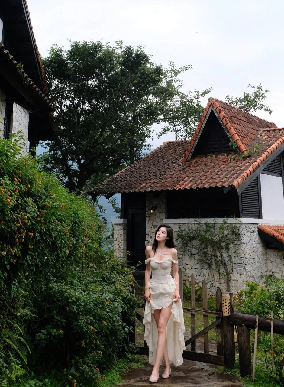 "Bỏ phố về quê", nàng hoa hậu xinh đẹp, "đốn tim" CĐM với nhan sắc ngọt ngào, trong trẻo
