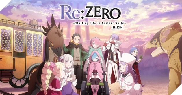 "Re:ZERO" Mùa 4 tái xuất bùng nổ: Tung Trailer cực cháy cho phần thứ 2 "The Recapture Arc", hẹn ngày phát sóng 12/8