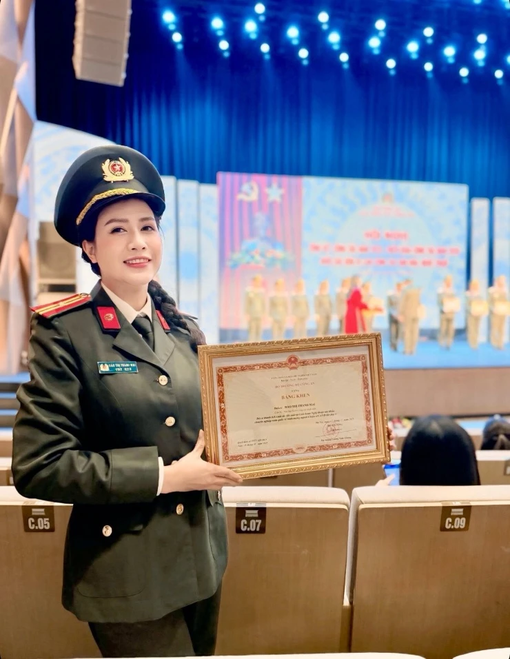 3 nữ diễn viên đóng phim VTV là công an ngoài đời thực, 1 người vừa lên Thiếu tá