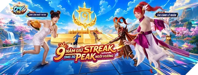OMG 3Q - VNG tròn 9 năm dẫn đầu dòng game đấu tướng Tam Quốc