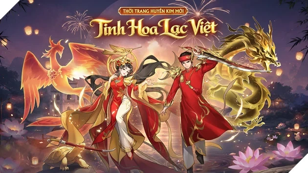Skin áo dài Tinh Hoa Lạc Việt lần đầu xuất hiện trong OMG 3Q - VNG
