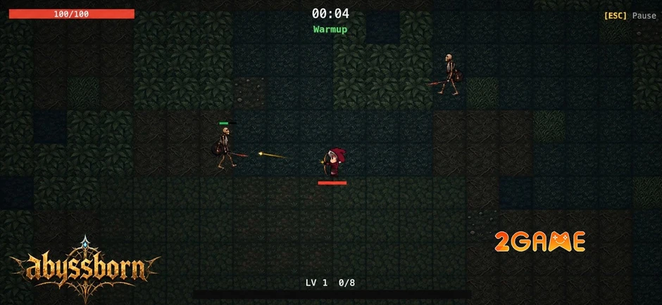 Abyssborn - Game Bullet Heaven kích hoạt bản năng sinh tồn