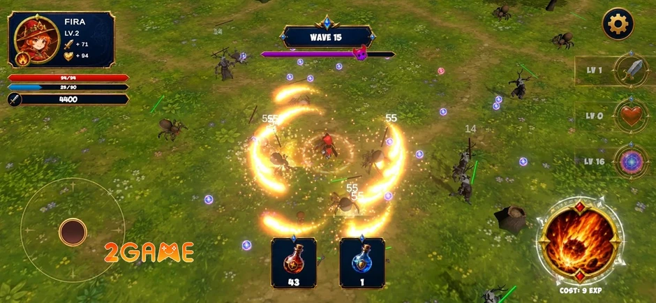 Aionfall: Endless Survival - Game bắn súng phép thuật sinh tồn không hồi kết