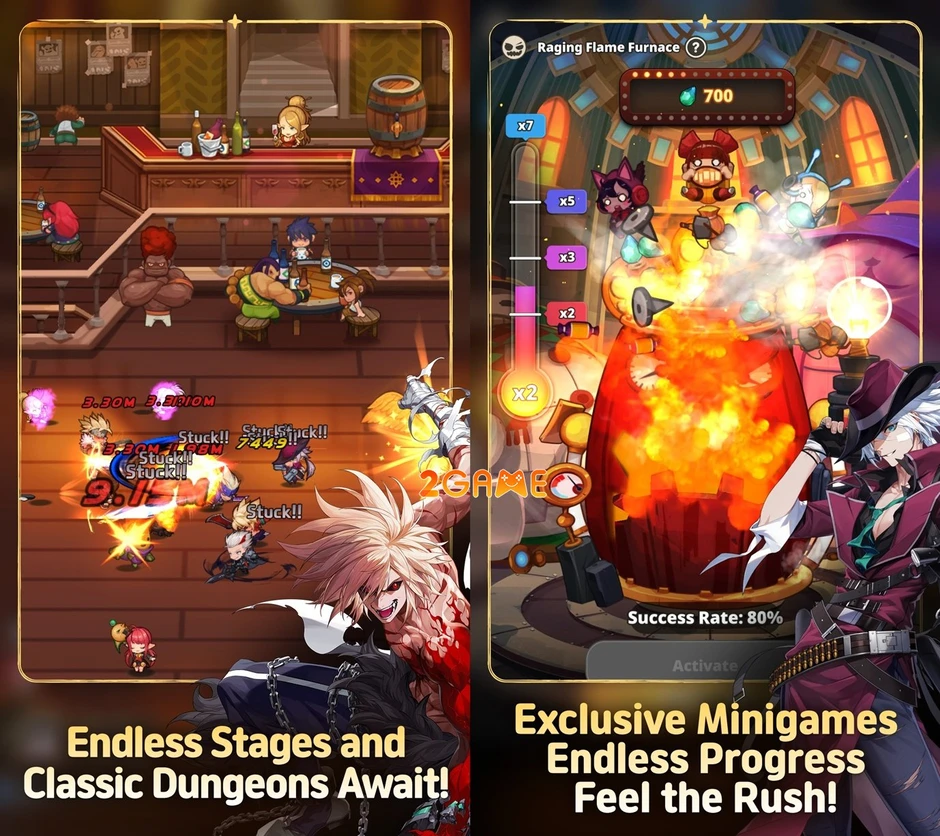 Arad: Idle RPG – Huyền thoại Dungeon & Fighter "tái sinh" thành game nhập vai nhàn rỗi