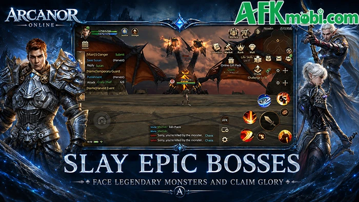 Arcanor Online game MMORPG đậm chất cổ điển của phương Tây