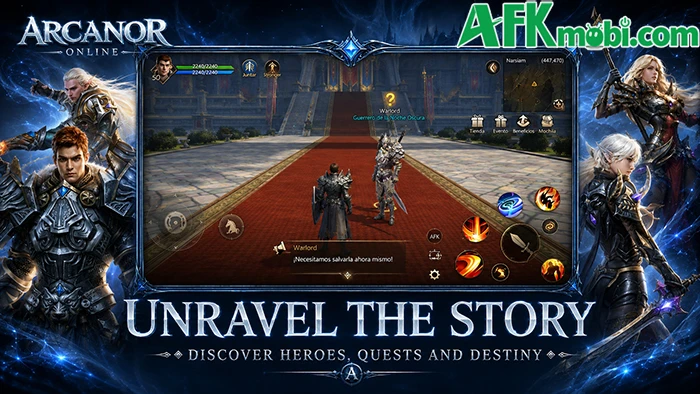 Arcanor Online game MMORPG đậm chất cổ điển của phương Tây