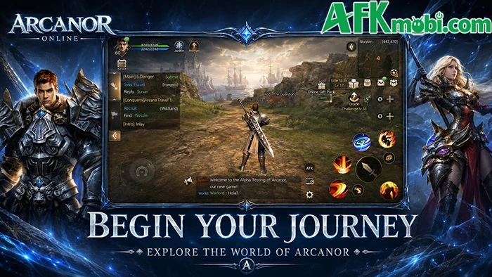 Arcanor Online game MMORPG đậm chất cổ điển của phương Tây