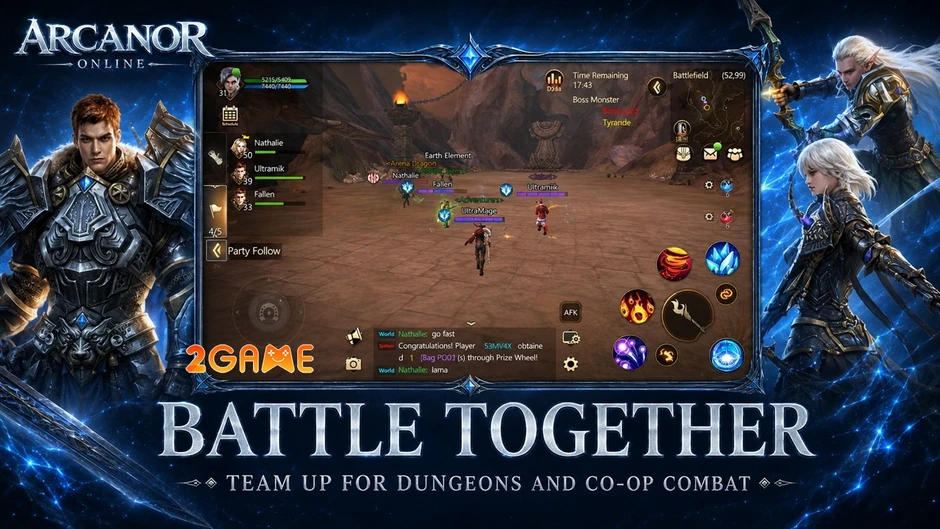 Arcanor Online Mobile - Huyền thoại MMORPG tỉnh giấc