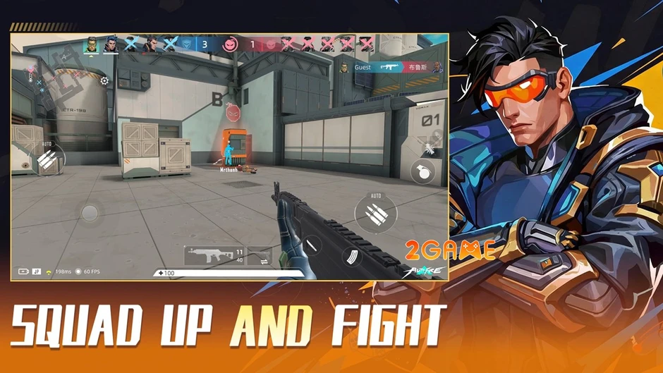 AUTO-FIRE: Cyberpunk FPS - Trận chiến đấu súng 5v5 cuồng nhiệt trên Mobile AUTO-FIRE: Cyberpunk FPS - Trận chiến đấu súng 5v5 cuồng nhiệt trên Mobile