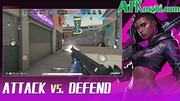 AUTO-FIRE: Cyberpunk FPS với lối đồ họa đậm chất Valorant
