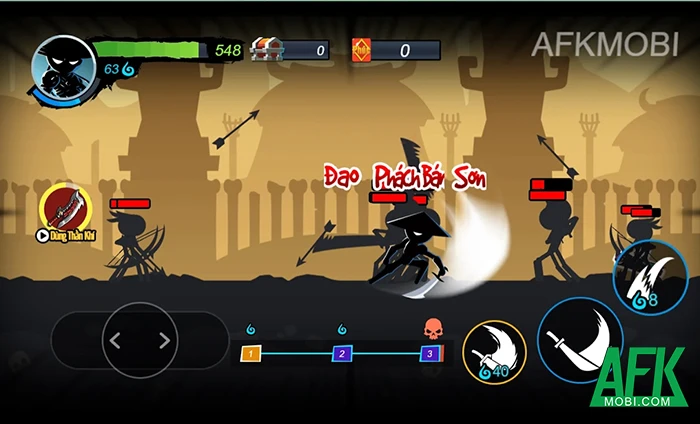Game Bậc Thầy Kungfu Stickman Pro – phô diễn kỹ năng võ thuật đẹp mắt