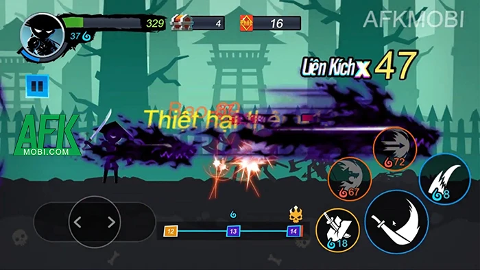 Game Bậc Thầy Kungfu Stickman Pro – phô diễn kỹ năng võ thuật đẹp mắt