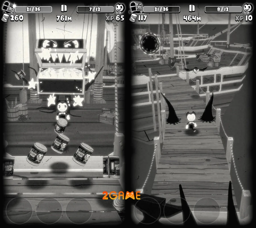 Bendy's Nightmare Run chính thức trở lại trên iOS và Android sau nhiều năm biến mất