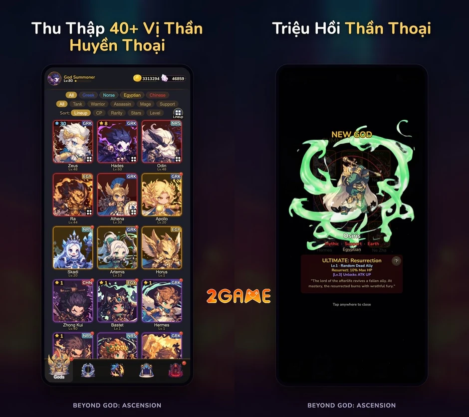 Beyond God: Ascension – "Lật Đổ" Trật Tự Thần Thánh Trong Siêu Phẩm RPG Đa Vũ Trụ Beyond God: Ascension – "Lật Đổ" Trật Tự Thần Thánh Trong Siêu Phẩm RPG Đa Vũ Trụ