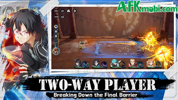 Black Swordsman: Dual Blades với chủ đề từ bộ Sword Art Online
