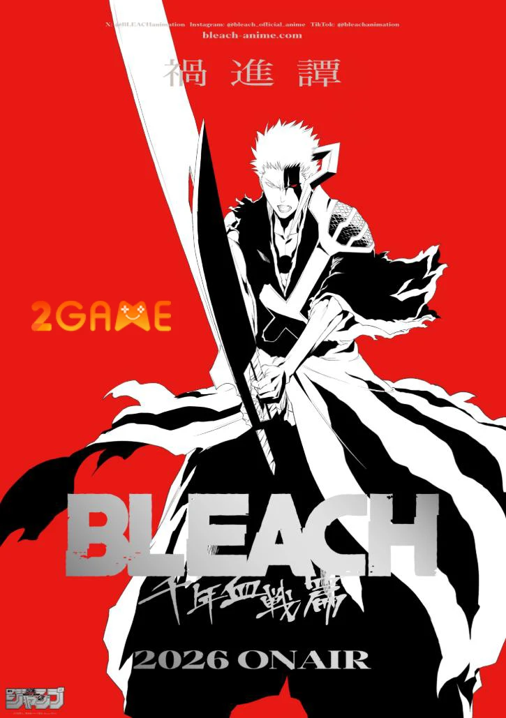 Bleach hé lộ phần ngoại truyện mới, mở rộng thế giới sau 25 năm