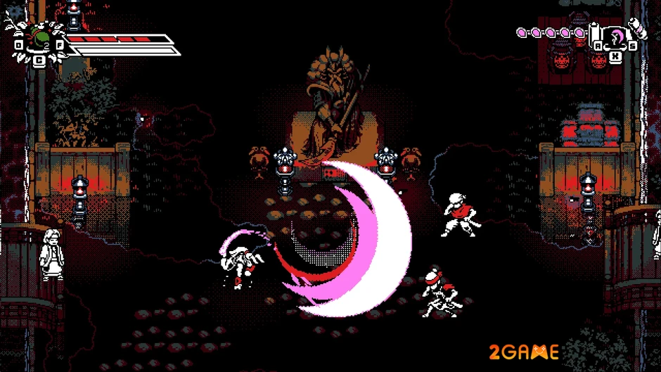 Bloodless chuẩn bị ra mắt trên Android, game hành động pixel với nữ samurai chiến đấu không cần kiếm