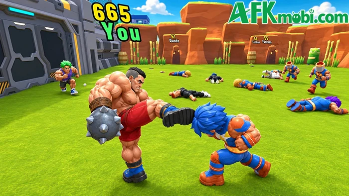 Boxing Fighter: Idle Clicker cho bạn phát triển võ sĩ Quyền Anh