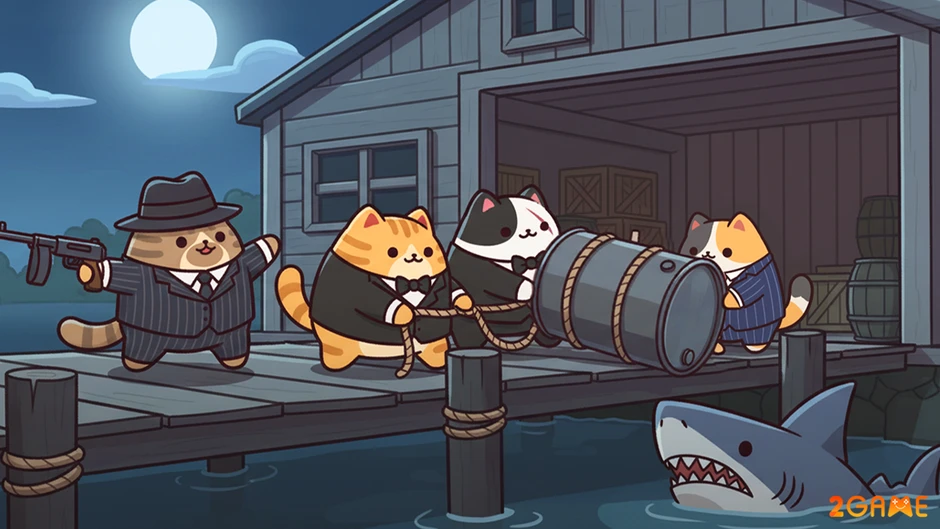 Cat Mafia: Idle Tycoon Games ra mắt, cho game thủ xây dựng đế chế mafia toàn mèo trên di động