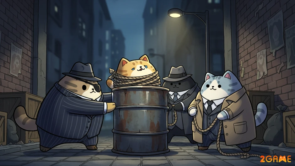 Cat Mafia: Idle Tycoon Games ra mắt, cho game thủ xây dựng đế chế mafia toàn mèo trên di động