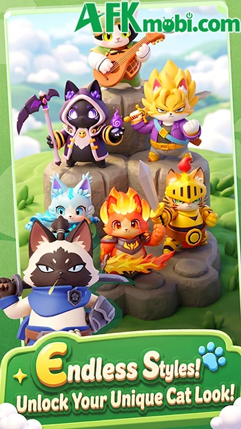 Cats Knight - Cùng chú mèo chiến đấu phiêu lưu qua các vùng đất
