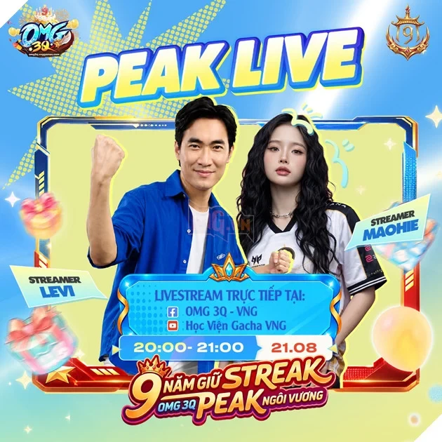 Chị Ca Nô, Thầy Giáo Ba Cùng Dàn KOL Cực Hot Hội Ngộ Tại Đại Tiệc Sinh Nhật 9 Tuổi OMG 3Q Chị Ca Nô, Thầy Giáo Ba Cùng Dàn KOL Cực Hot Hội Ngộ Tại Đại Tiệc Sinh Nhật 9 Tuổi OMG 3Q